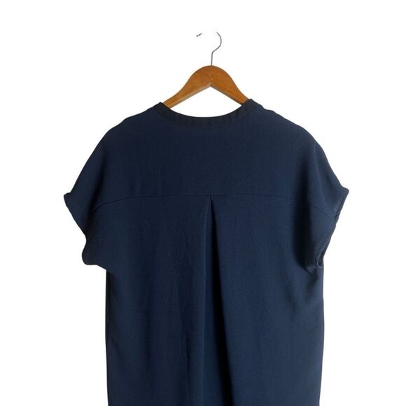 Astr‎ the label navy short sleeve dress with black trims - Picture 7 of 8